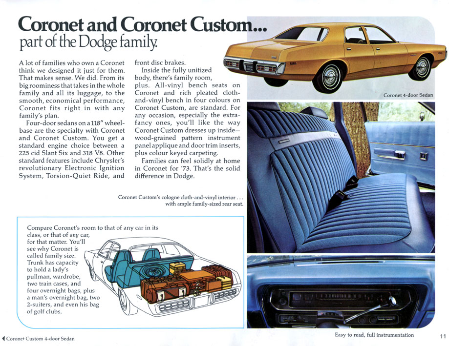 1973 Dodge Brochure Page 20